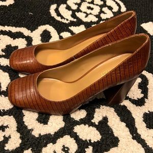 Nine West block heels size 8